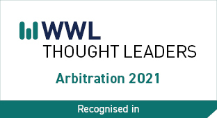 Who's Who Legal Thought Leaders Arbitration 2021